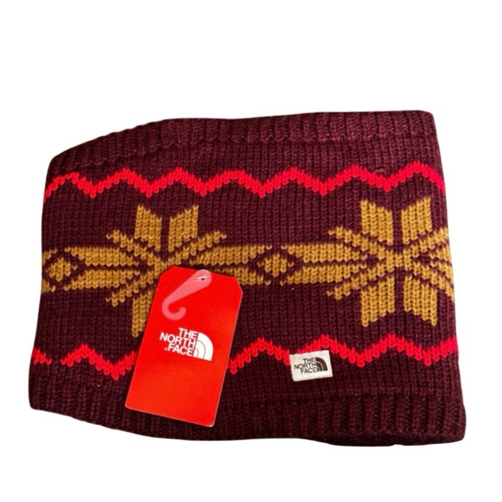 North Face Fair Isle Chunky Tube Scarf